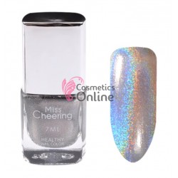 Lac de unghii Holografic 3D de 7 ml Cod 04 Silver 